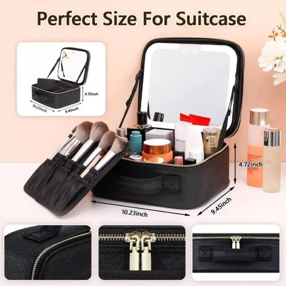 ESTUCHE DE MAQUILLAJE CON ESPEJO