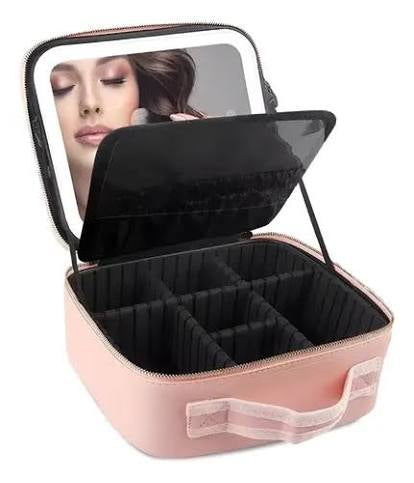 ESTUCHE DE MAQUILLAJE CON ESPEJO