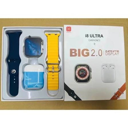 SMARTBAND CON AUDFIONOS I8 ULTRA