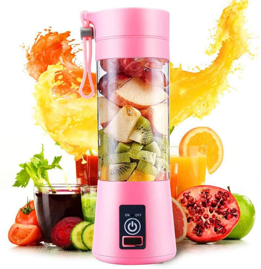 Licuadora Portátil Recargable 6 Cuchillas | Batidos, Jugos y Smoothies al Instante