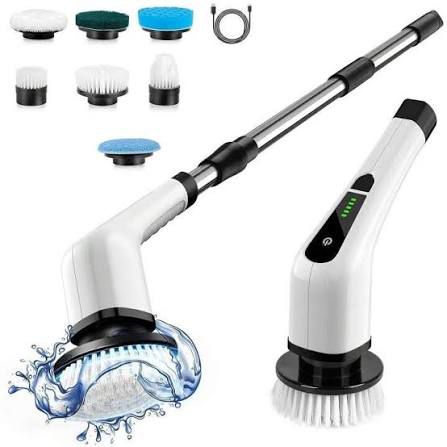 Cepillo de Limpieza Eléctrico 9 en 1 – Multiusos para Hogar y Belleza