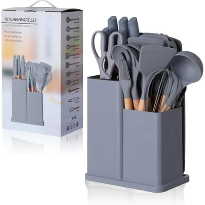 Set de Utensilios de Cocina x19 – Completo y Resistente