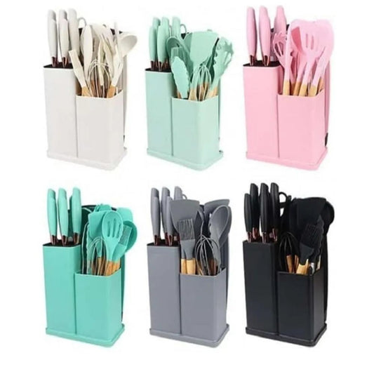 Set de Utensilios de Cocina x19 – Completo y Resistente